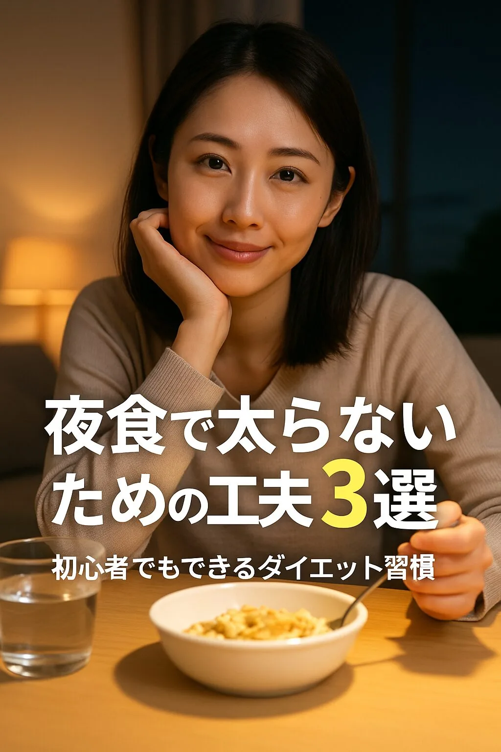 夜食で太らないための工夫3選 ～初心者でもできるダイエット習慣～