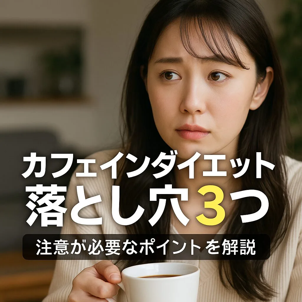 カフェインダイエットの落とし穴3つ