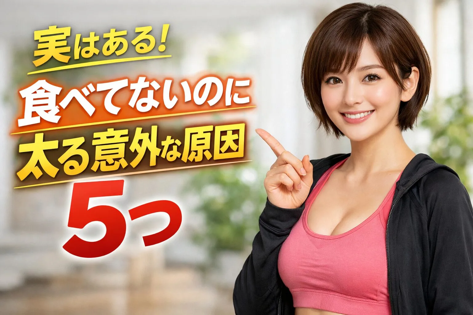 実はある！食べてないのに太る意外な原因5つ