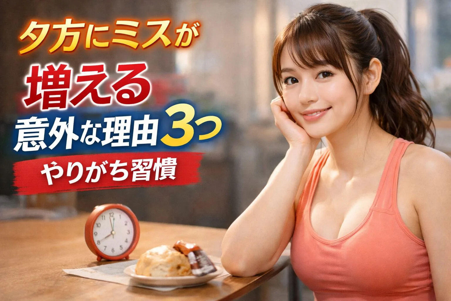 夕方にミスが増える意外な理由3つ｜やりがち習慣