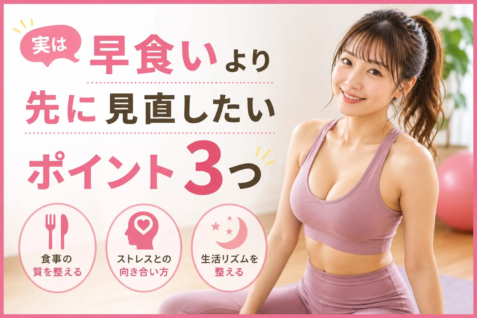 実は早食いより先に見直したいポイント3つ